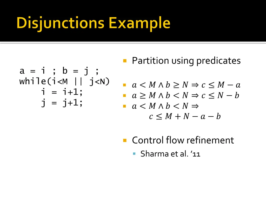 partition using predicates