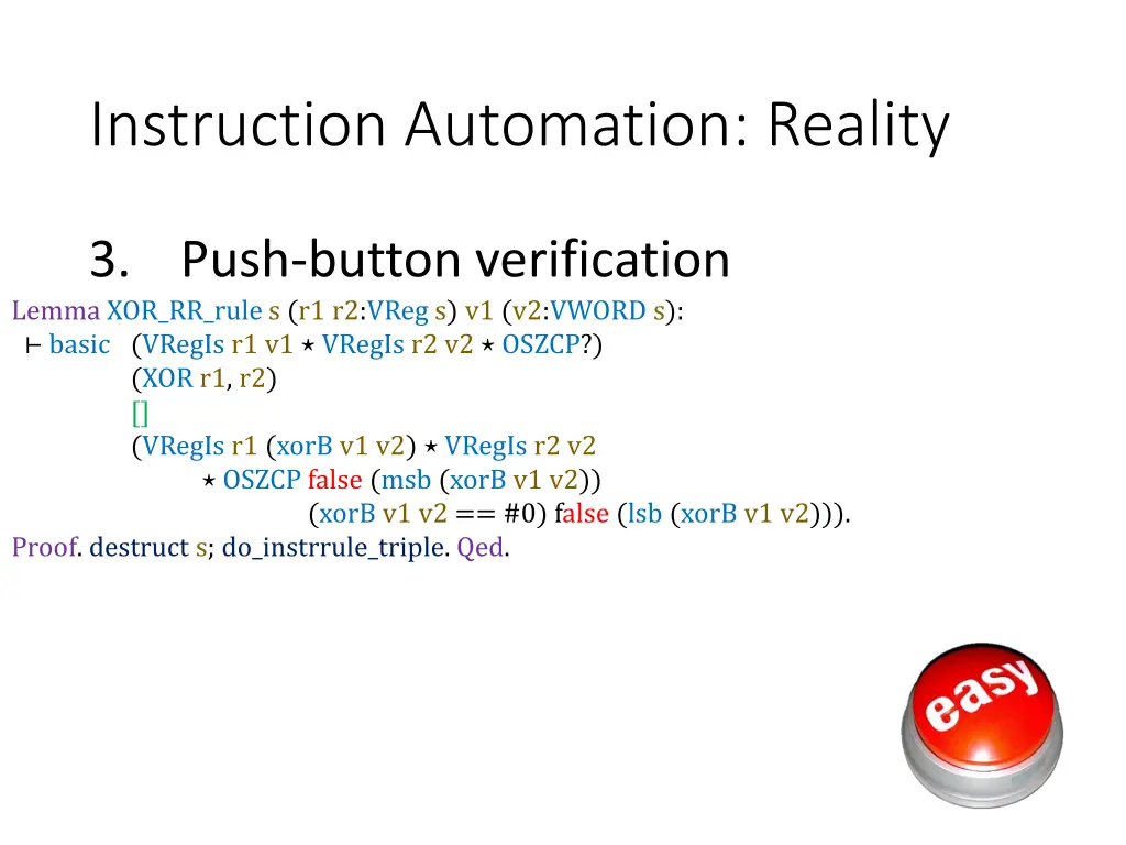 instruction automation reality 2