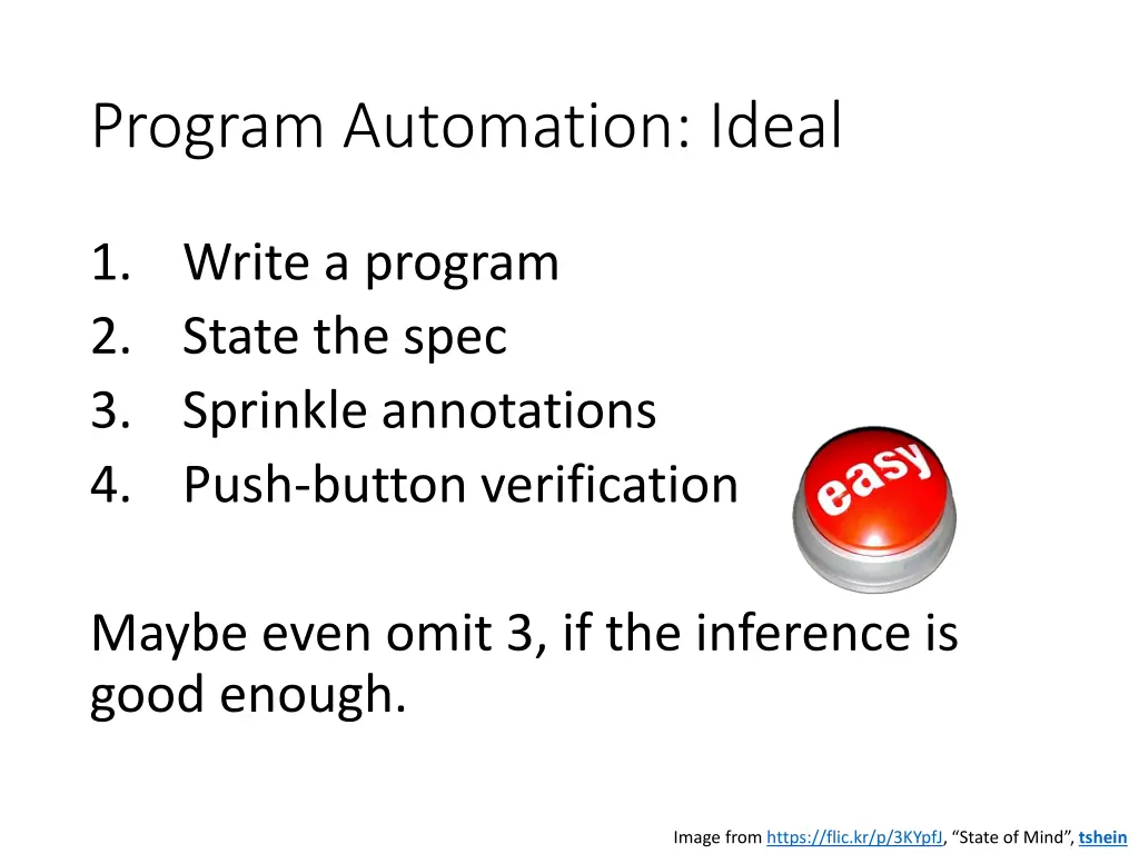 program automation ideal