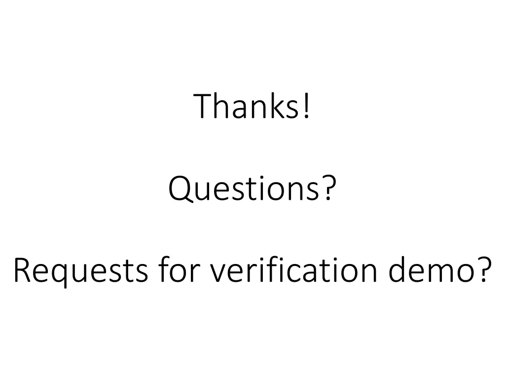 thanks