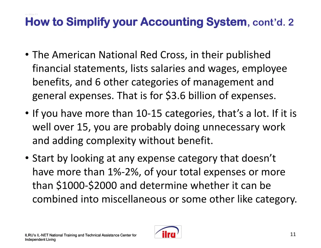 slide slide 11 how to simplify your accounting