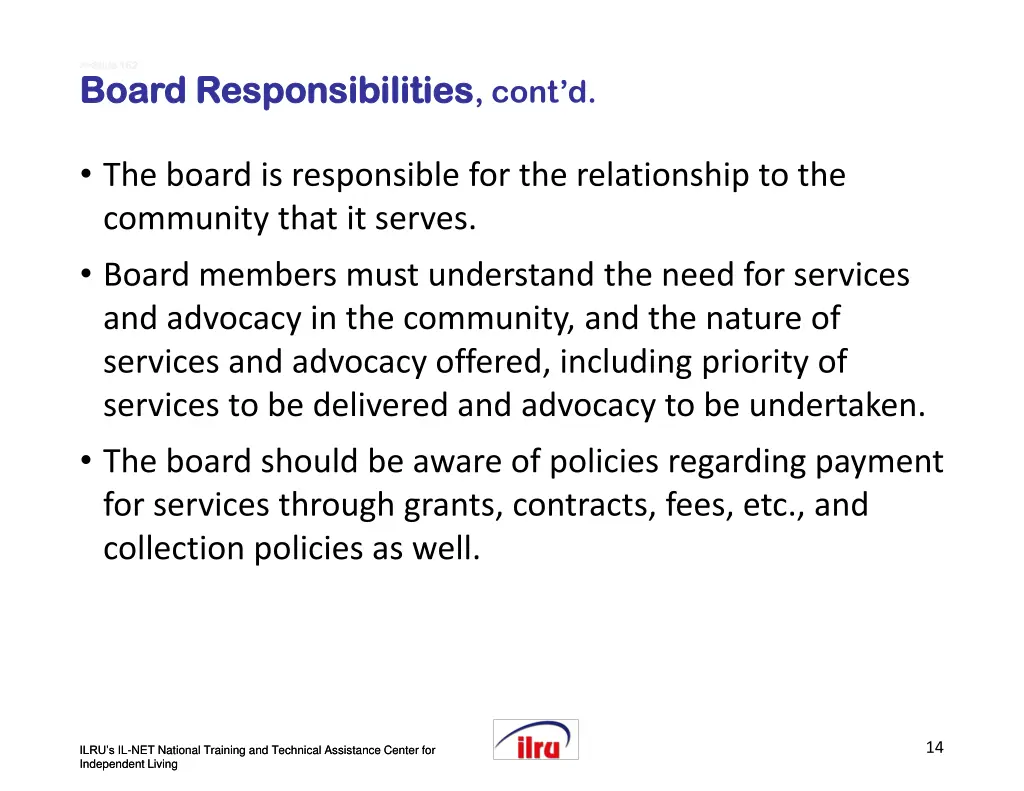 slide slide 162 board responsibilities board