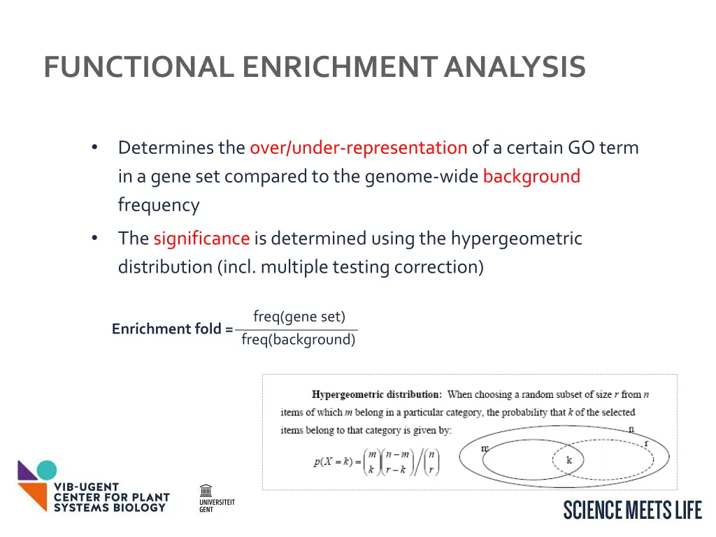 functional enrichment analysis