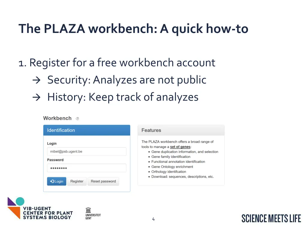 the plaza workbench a quick how to