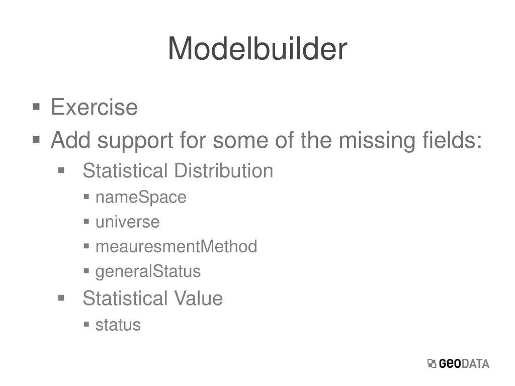 modelbuilder 6