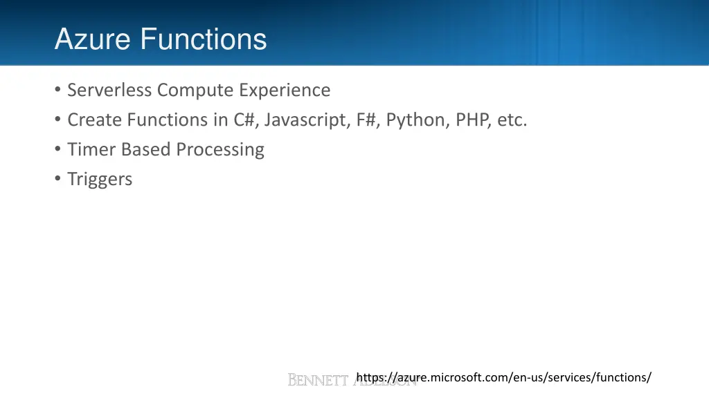 azure functions