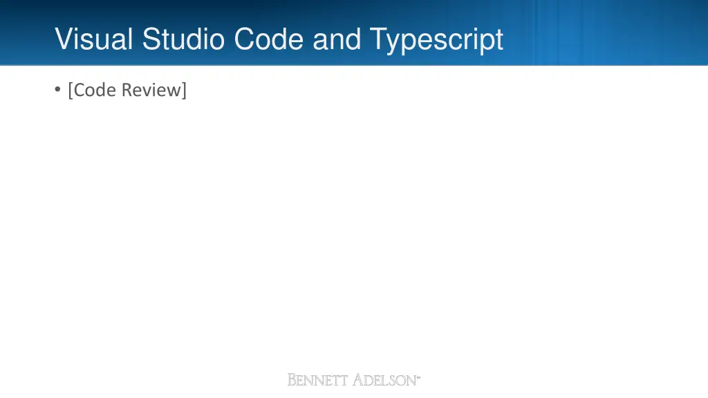 visual studio code and typescript