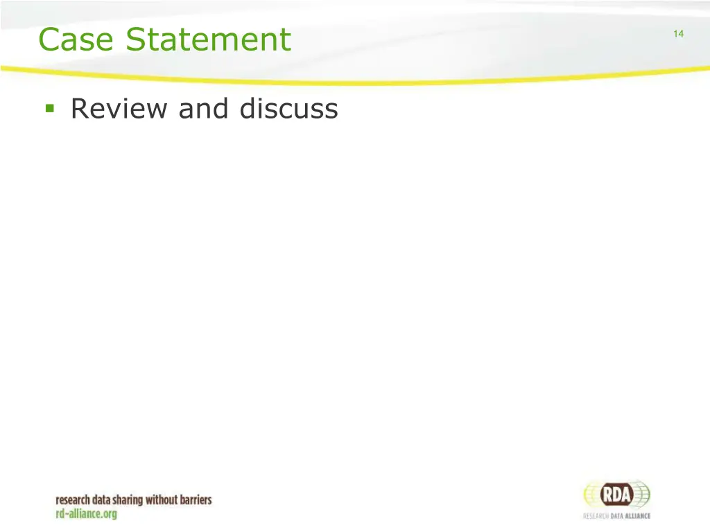 case statement