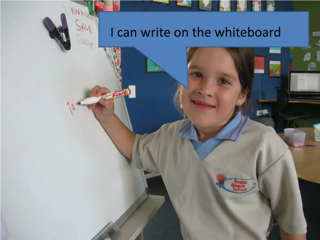 i can write on the whiteboard