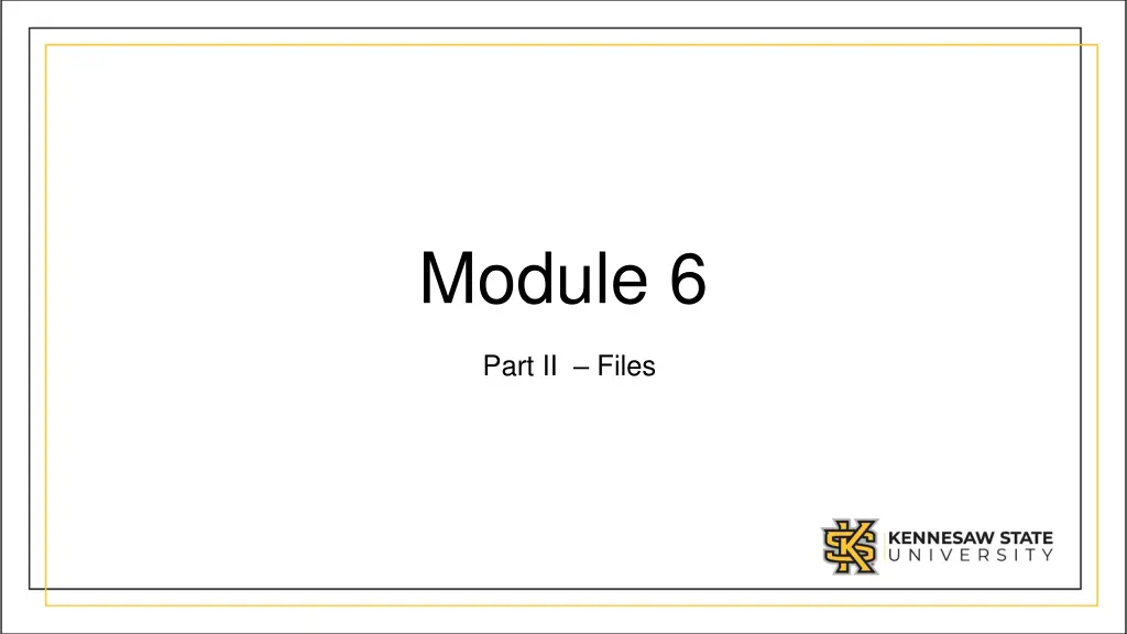 module 6 1