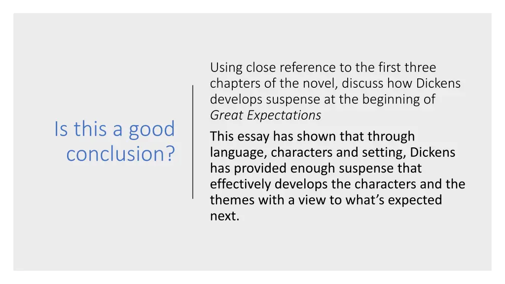 using close reference to the first three chapters