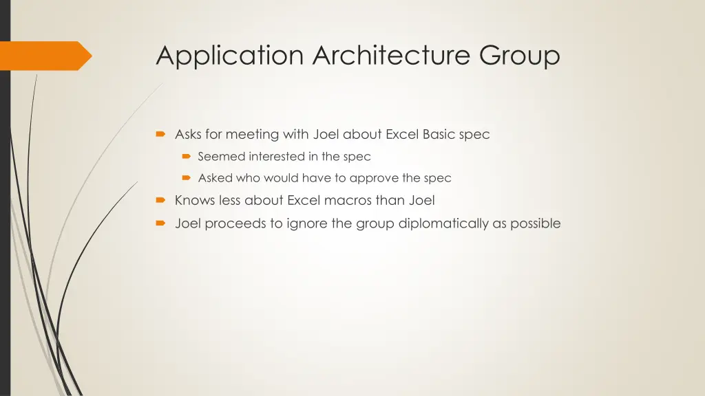 application architecture group