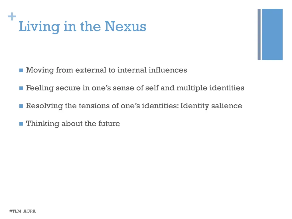 living in the nexus
