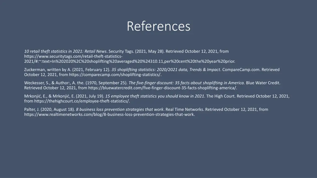 references