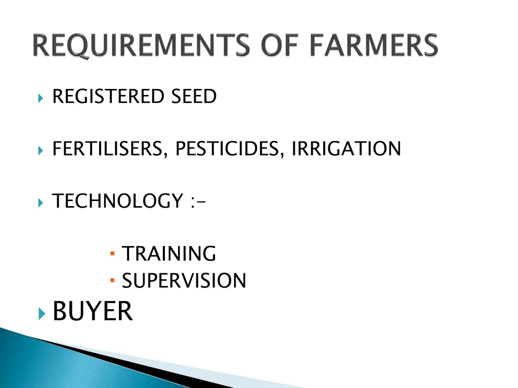 registered seed