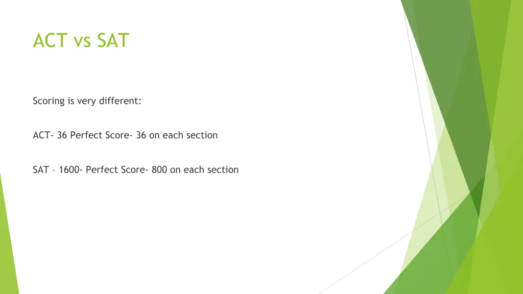 act vs sat