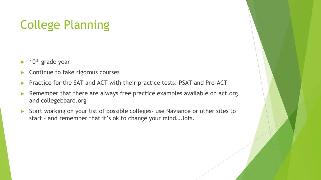 college planning 1