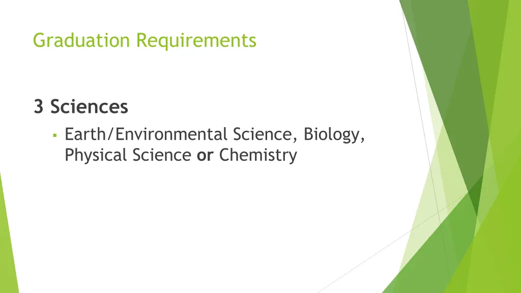 graduation requirements 2