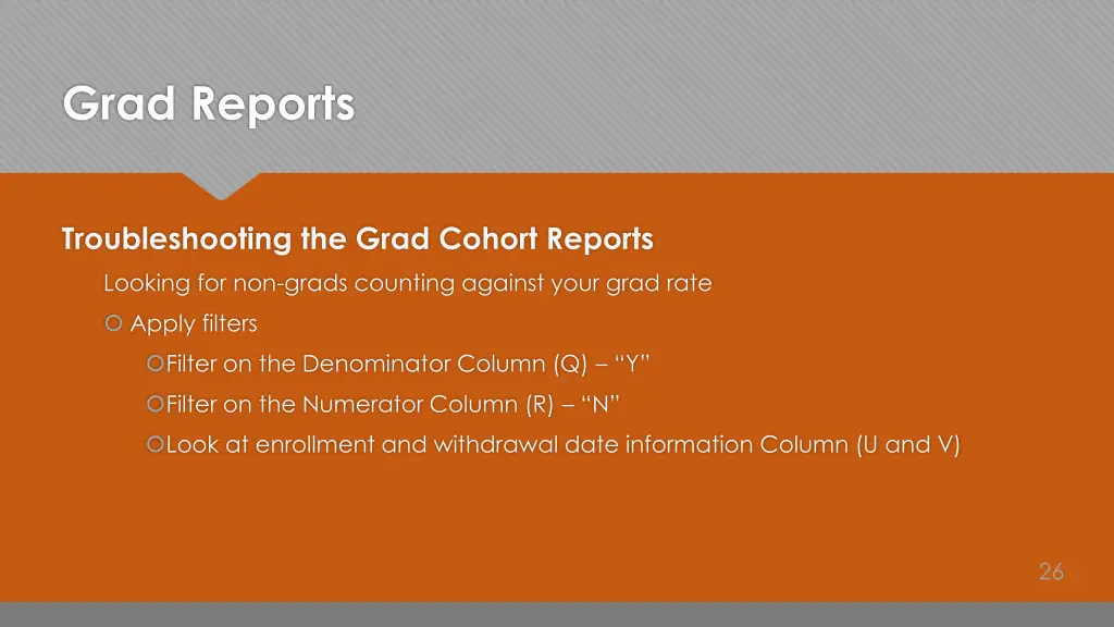 grad reports 4