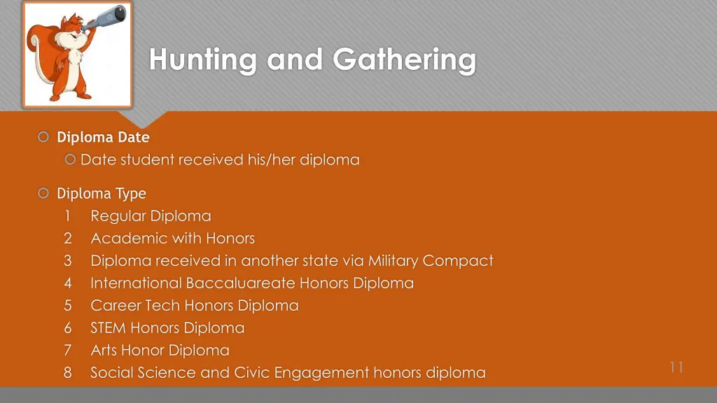 hunting and gathering 4