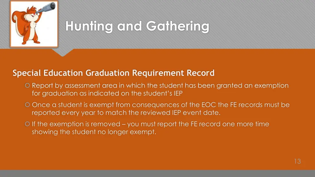 hunting and gathering 6