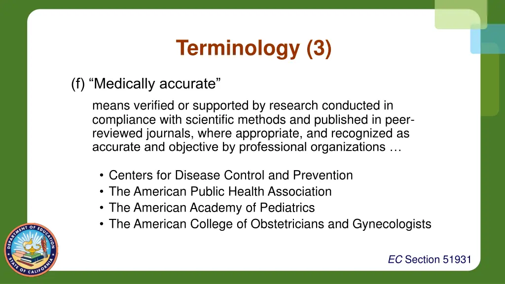 terminology 3