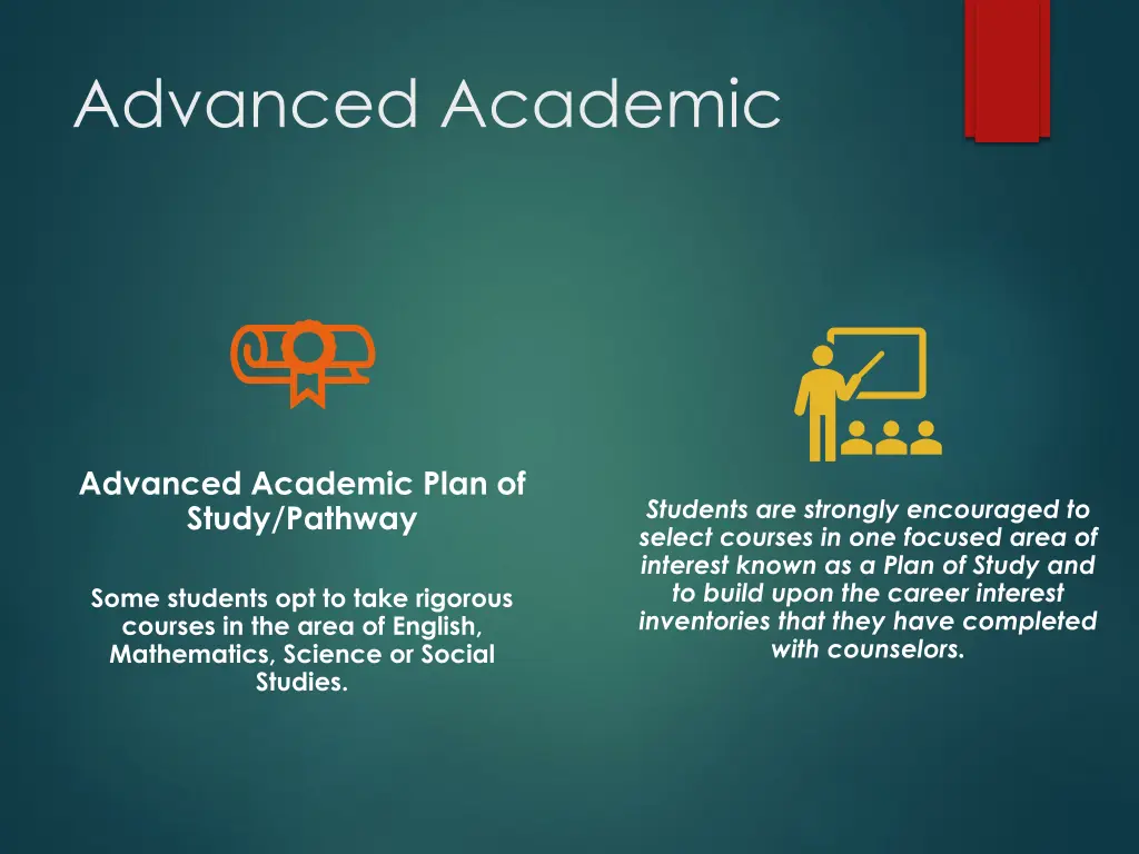 advanced academic