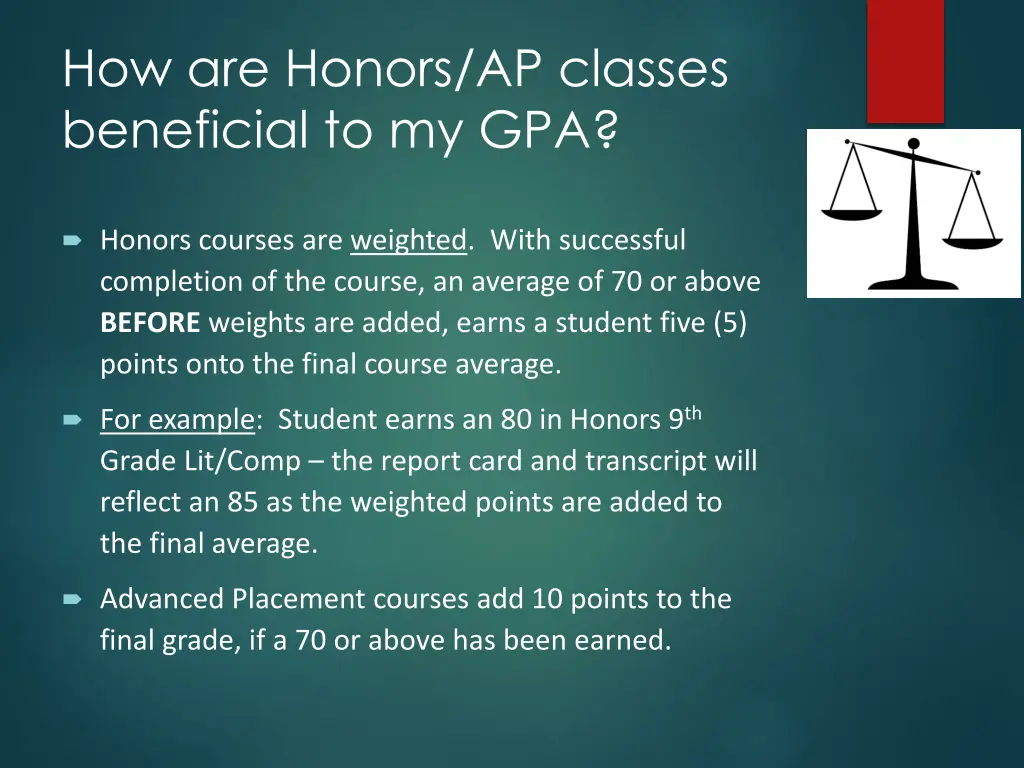 how are honors ap classes beneficial to my gpa