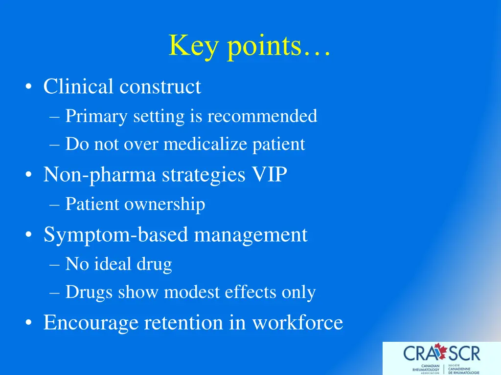 key points