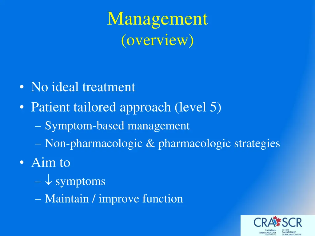 management overview