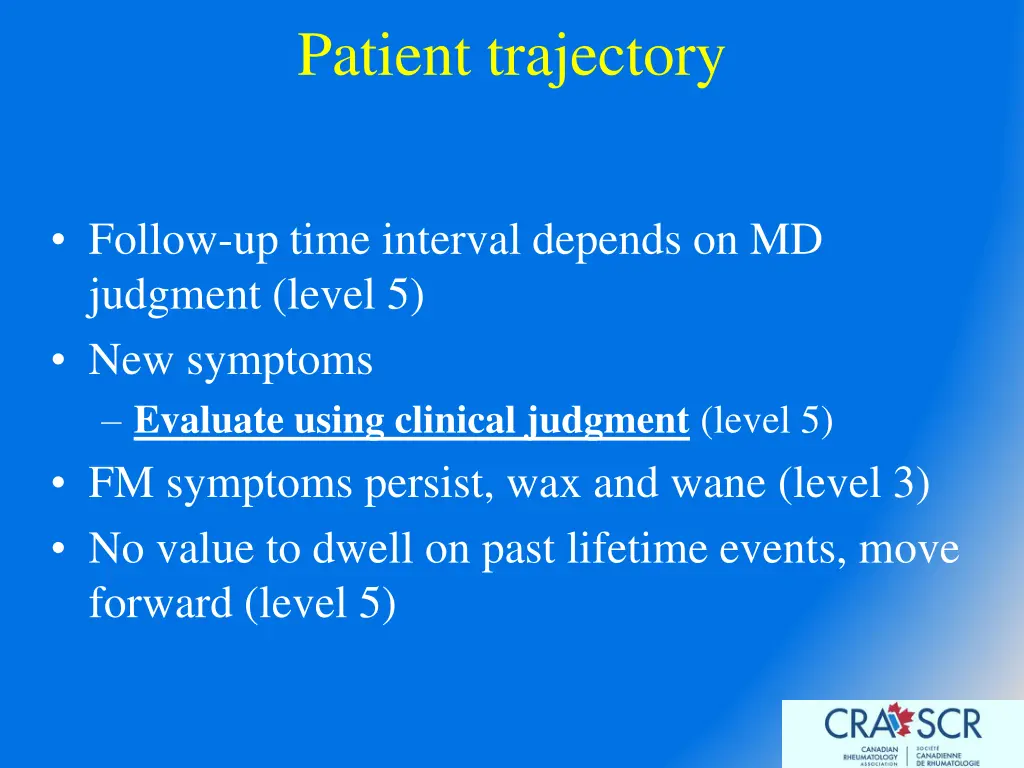 patient trajectory
