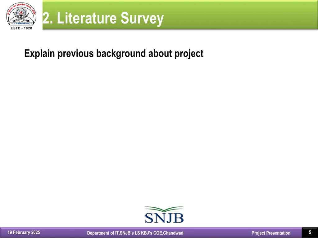 2 literature survey