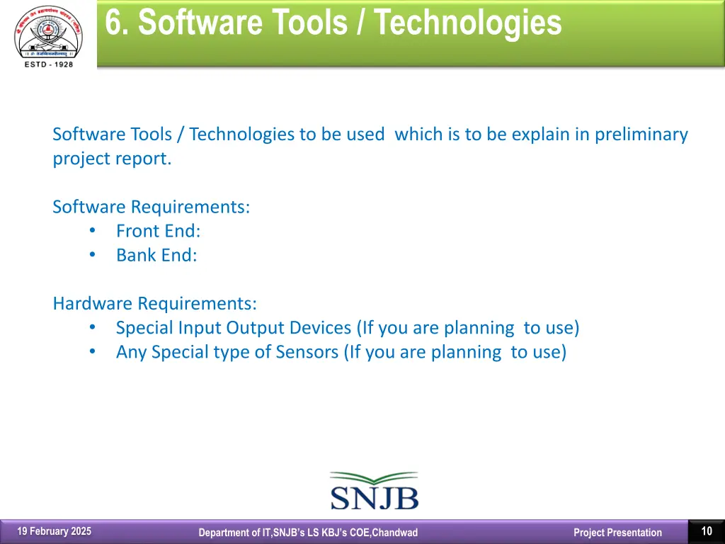6 software tools technologies