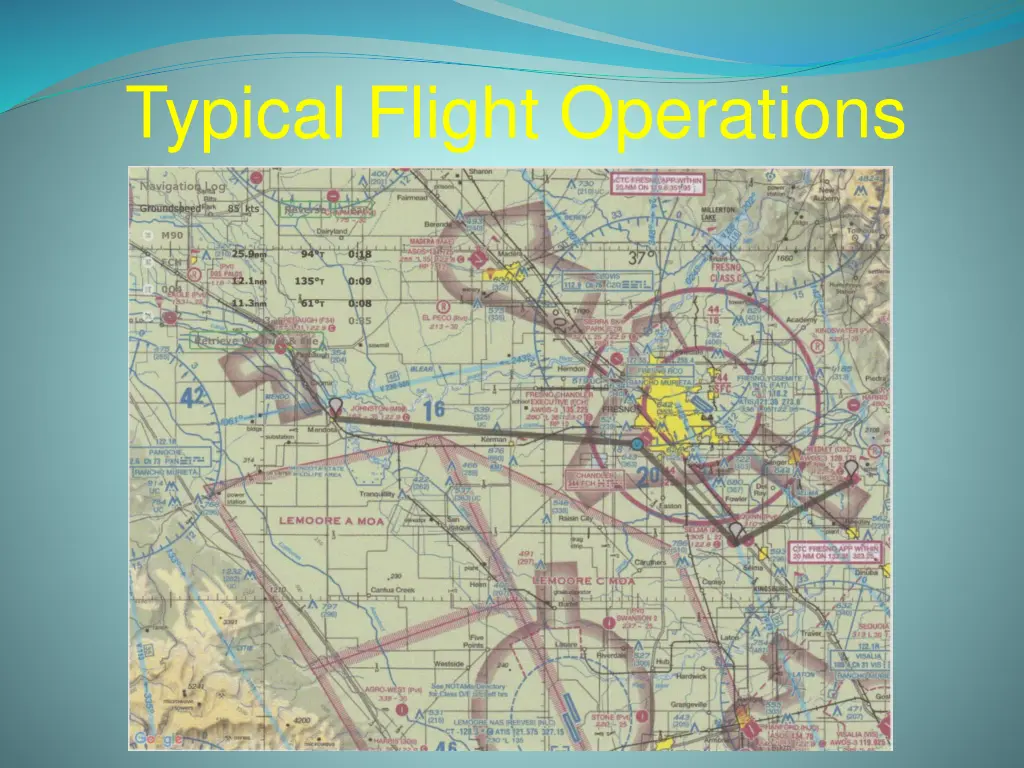 typical flight operations