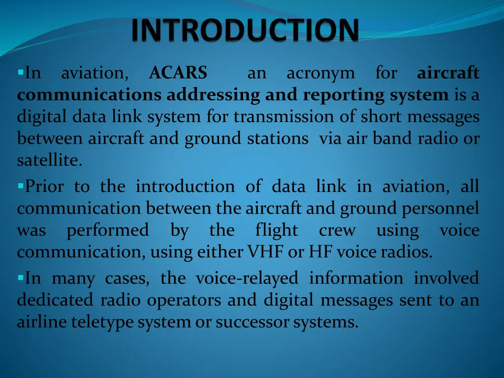 in communications addressing and reporting system