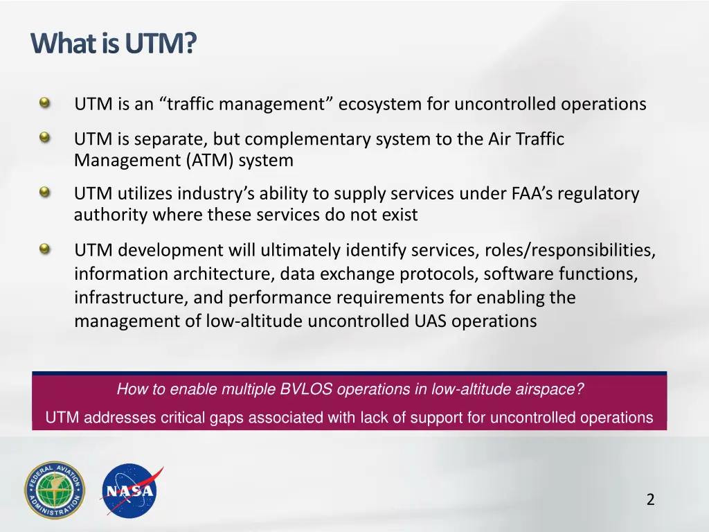what is utm