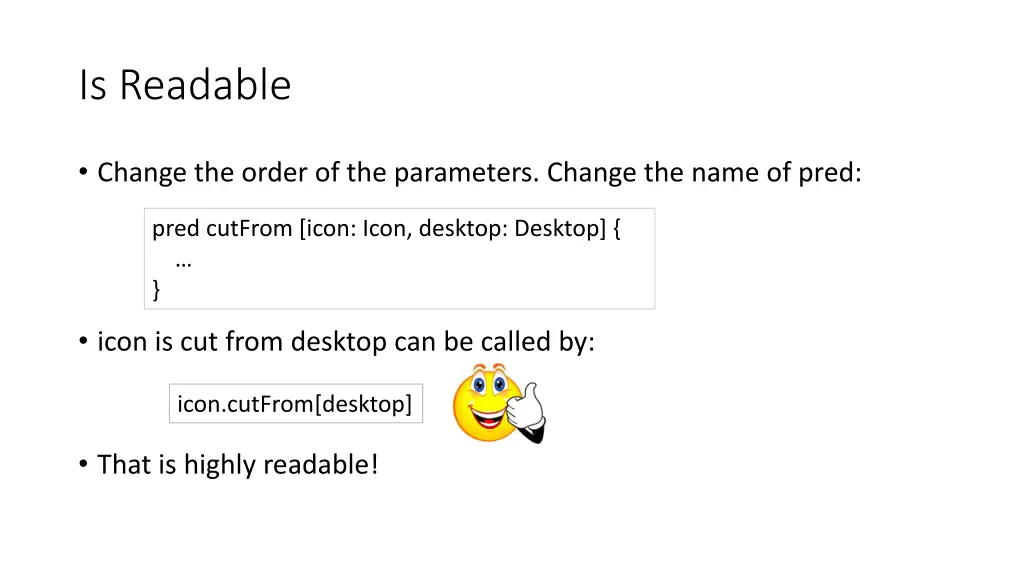 is readable 1