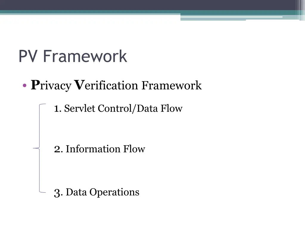 pv framework