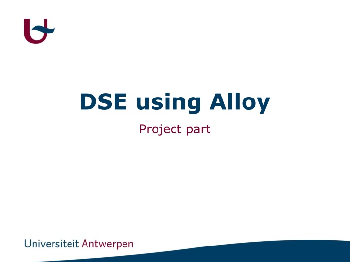 dse using alloy