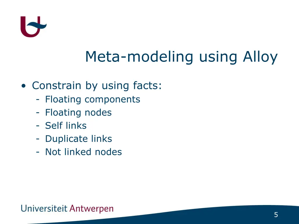 meta modeling using alloy 1