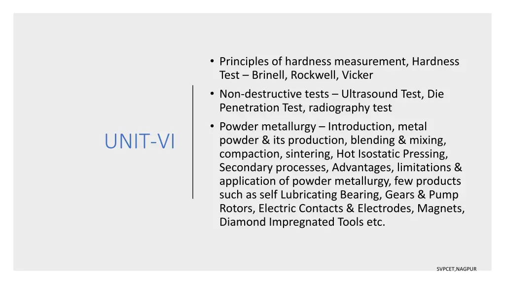 principles of hardness measurement hardness test