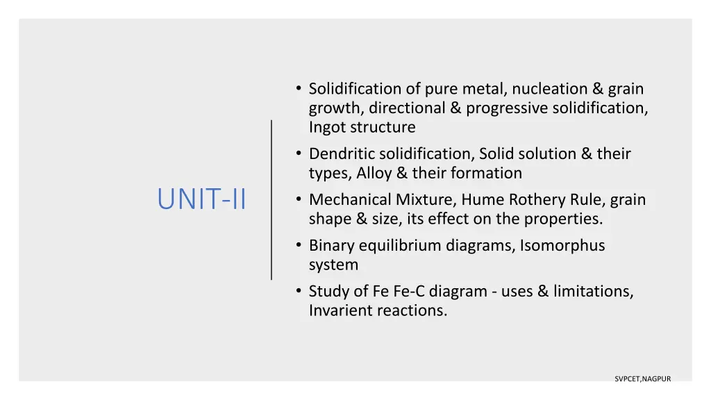 solidification of pure metal nucleation grain