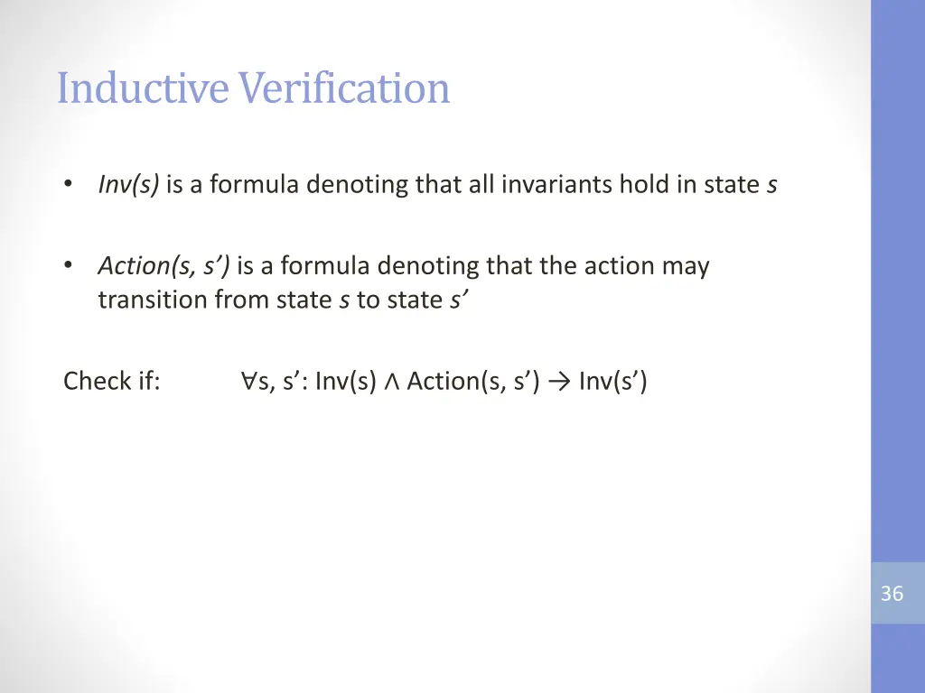 inductive verification
