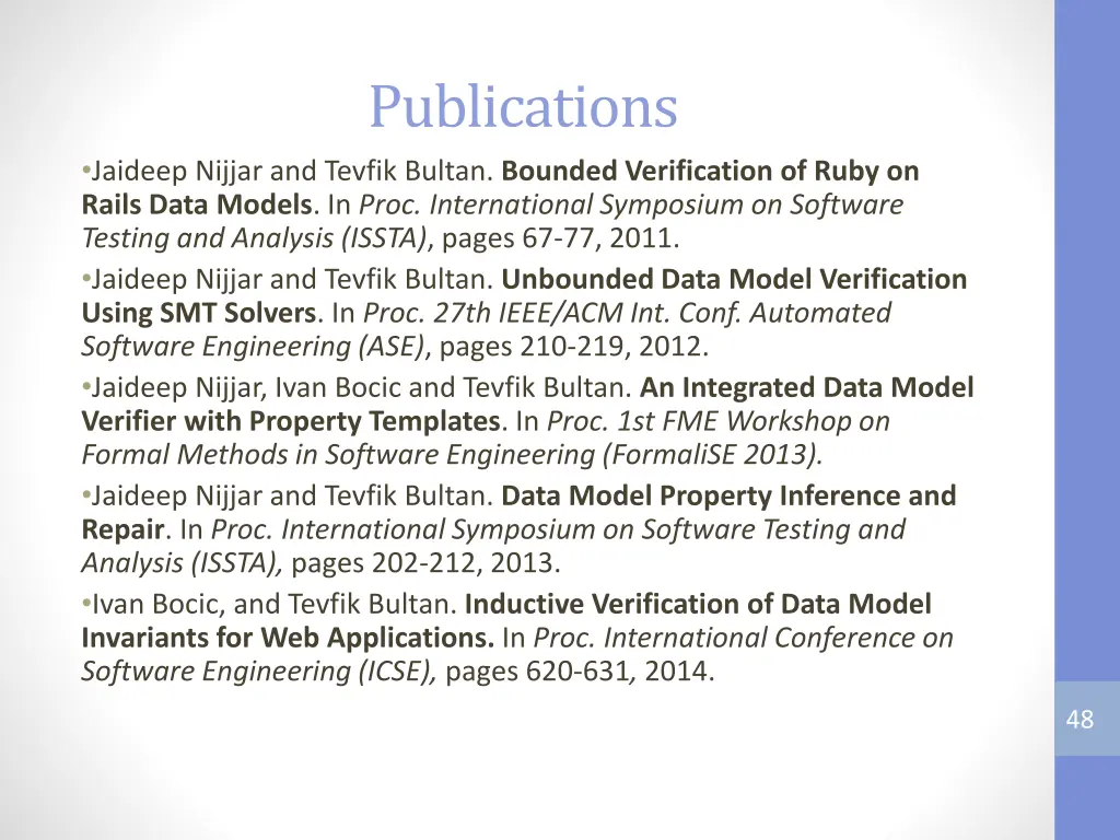 publications