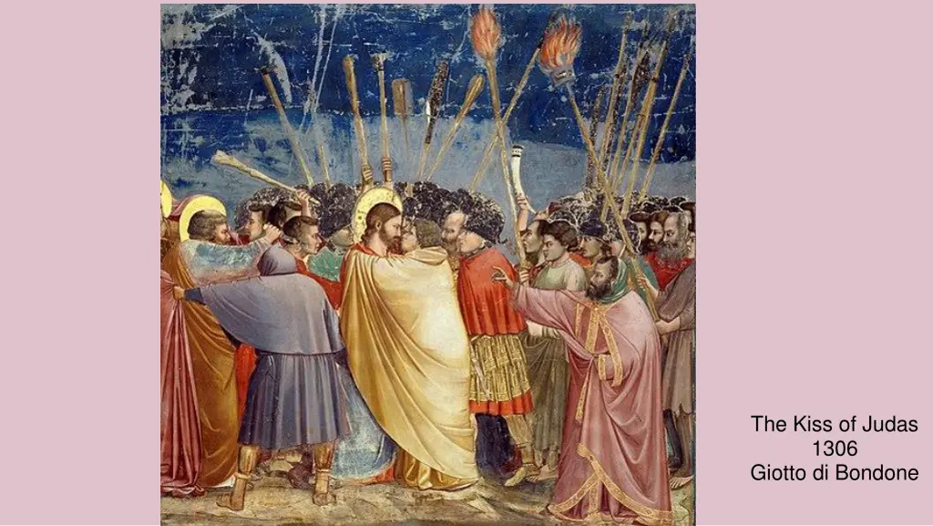 the kiss of judas 1306 giotto di bondone