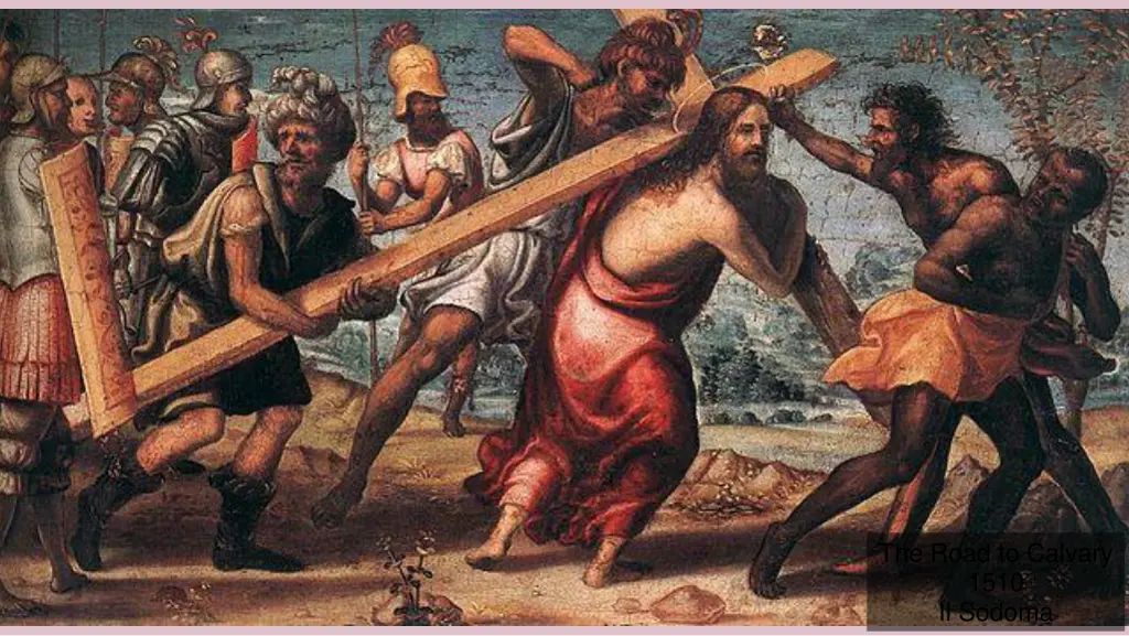 the road to calvary 1510 il sodoma