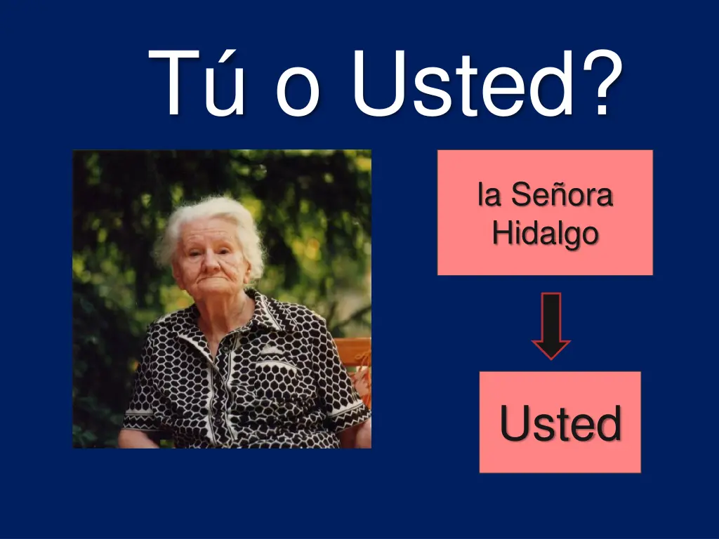 t o usted 2