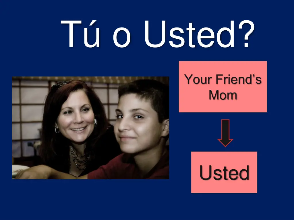 t o usted 8