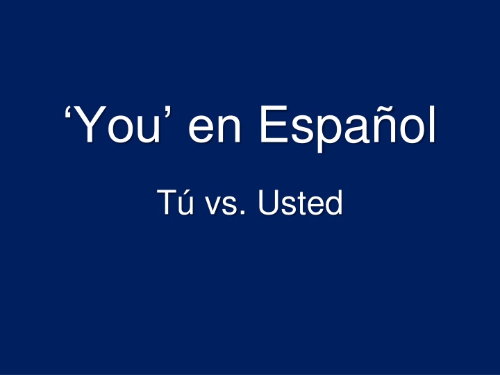 you en espa ol