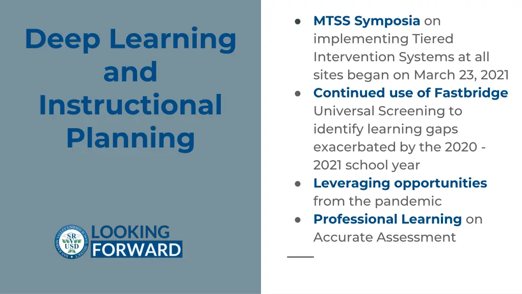 mtss symposia on implementing tiered intervention